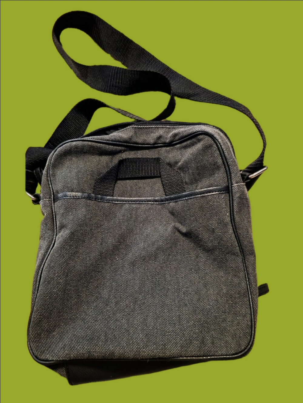 4/$67 Deal! Grey Black Messenger Crossbody Bag
